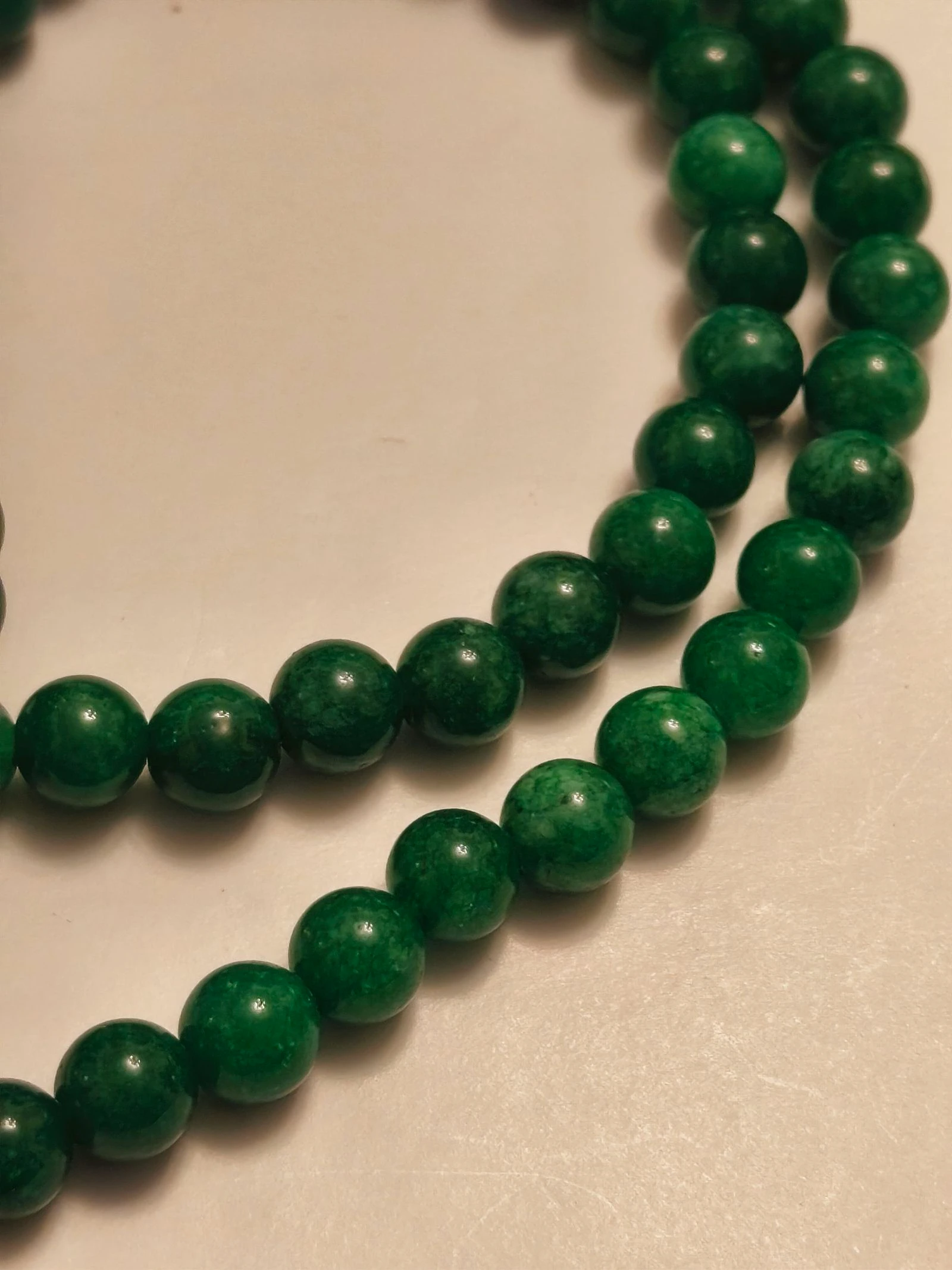 Collar jade groen met 80 centimeter – photo 8